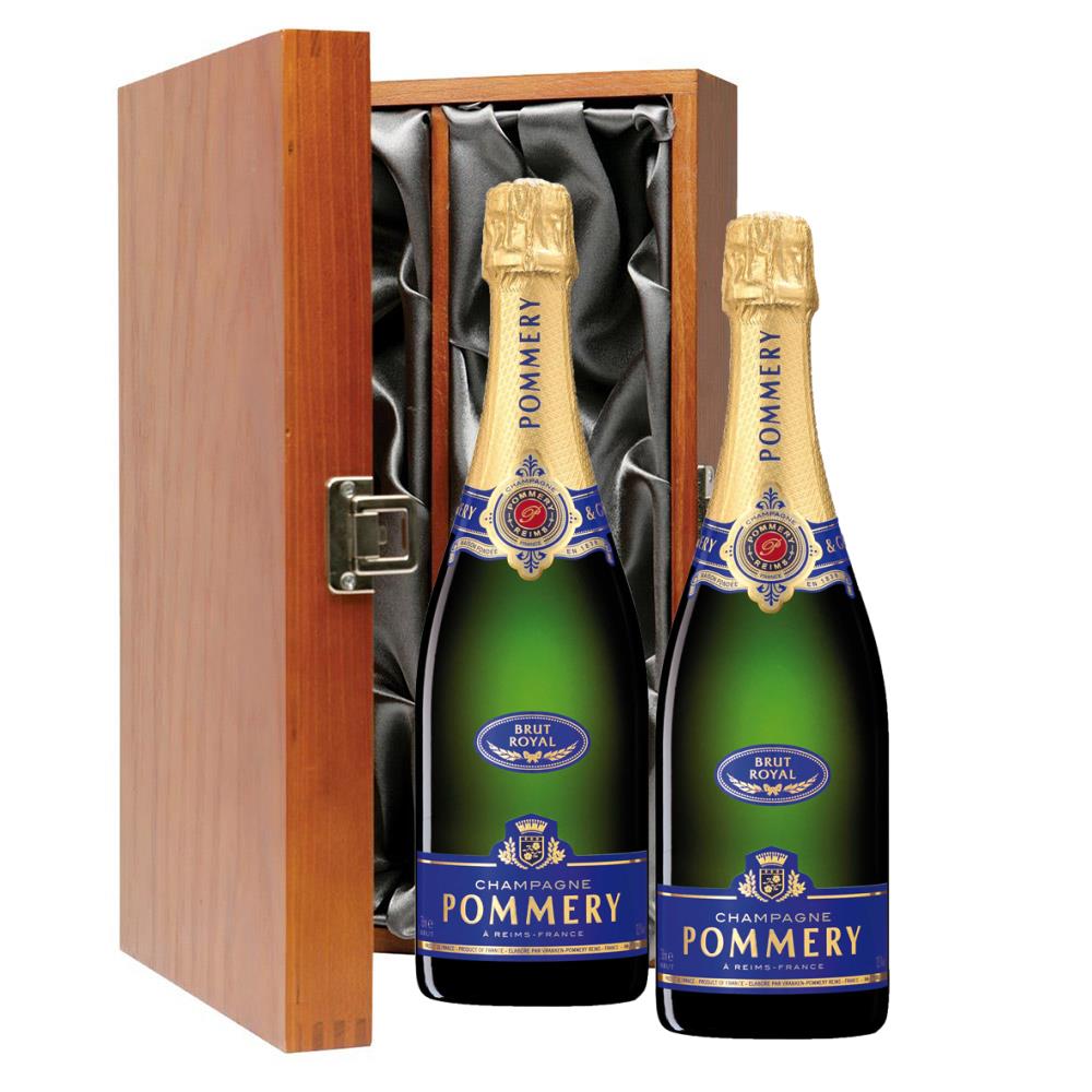 Pommery Brut Royal Champagne 75cl Twin Luxury Gift Boxed (2x75cl)